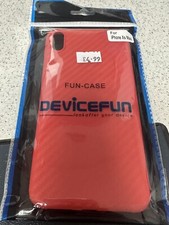 Red Carbon Pattern Mobile